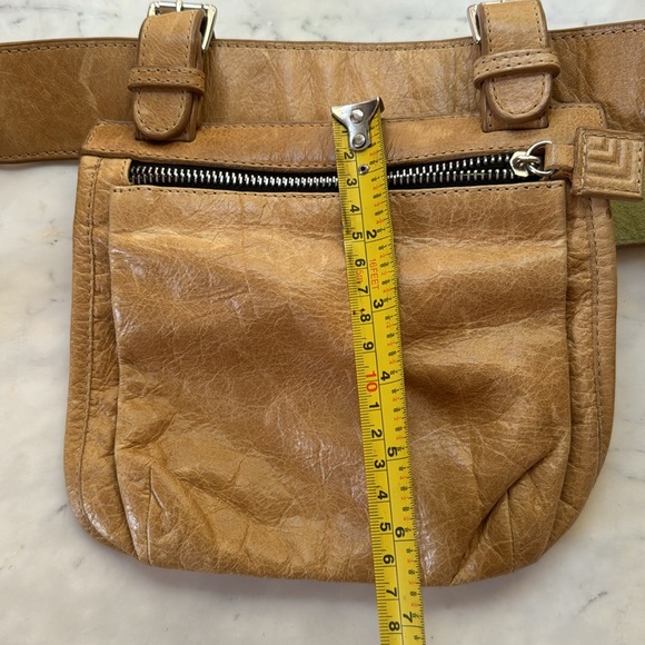 Tan Leather Belt Bag - Picture 3 of 5